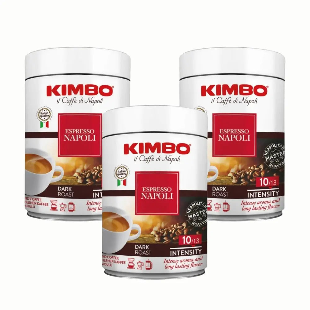 3X - Café Molido Kimbo Napoli 250grs