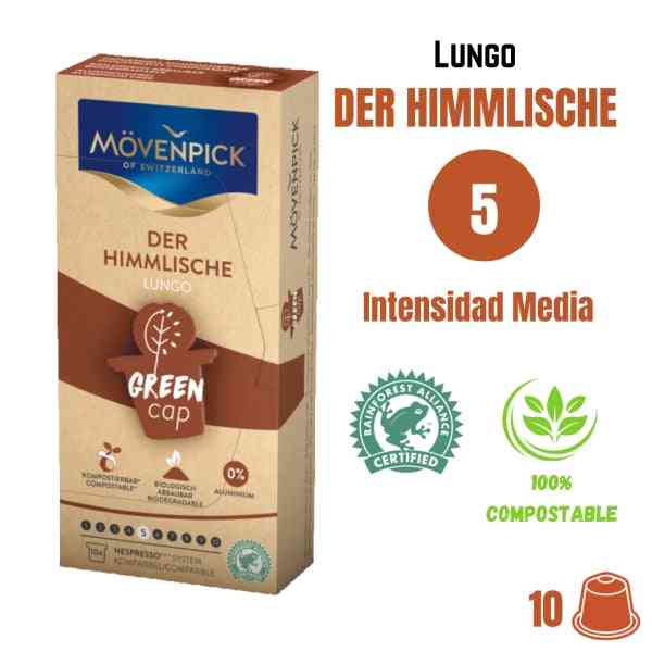 Movenpick Der Himmlische cápsulas compostables Nespresso®