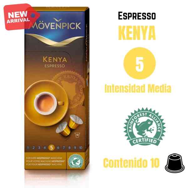 Movenpick Kenya Espresso cápsulas Nespresso®