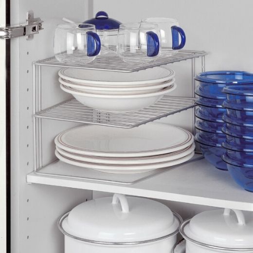 Organizador Esquinero para Platos y Loza Palio Metaltex®
