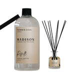 Difusor Transparente 150Ml+ Refill 500Ml Summer Days Madison