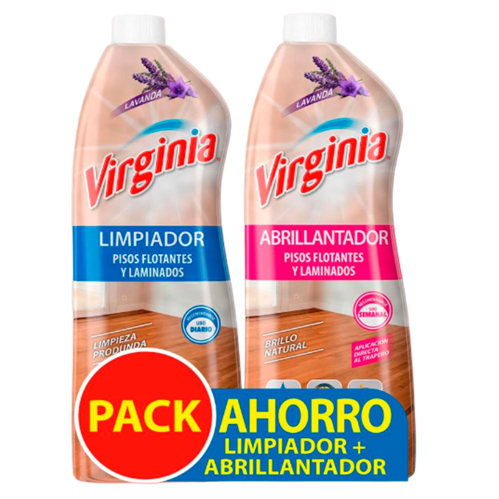 Pack Limpiador y Abrillantador - Virginia - 900 ml.