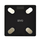 Pesa Digital Balanza Baño Bluetooth Negra Inteligente