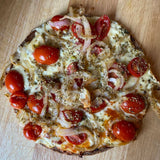 Pizza dos discos (300 grs.)