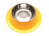Plato Melamina Anti-Hormigas Amarillo Para Perro S Mascan