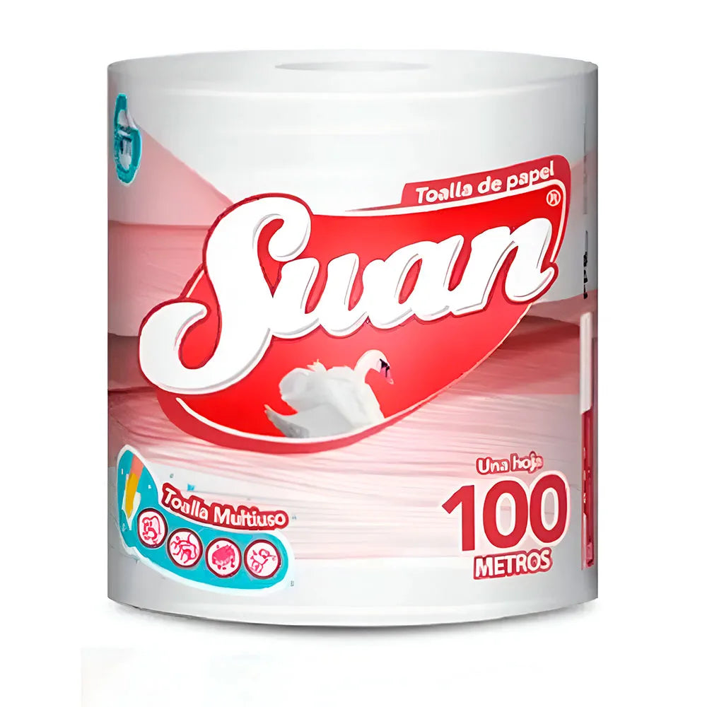 TOALLA DE PAPEL SWAN – 100 MTS - 1 Hoja